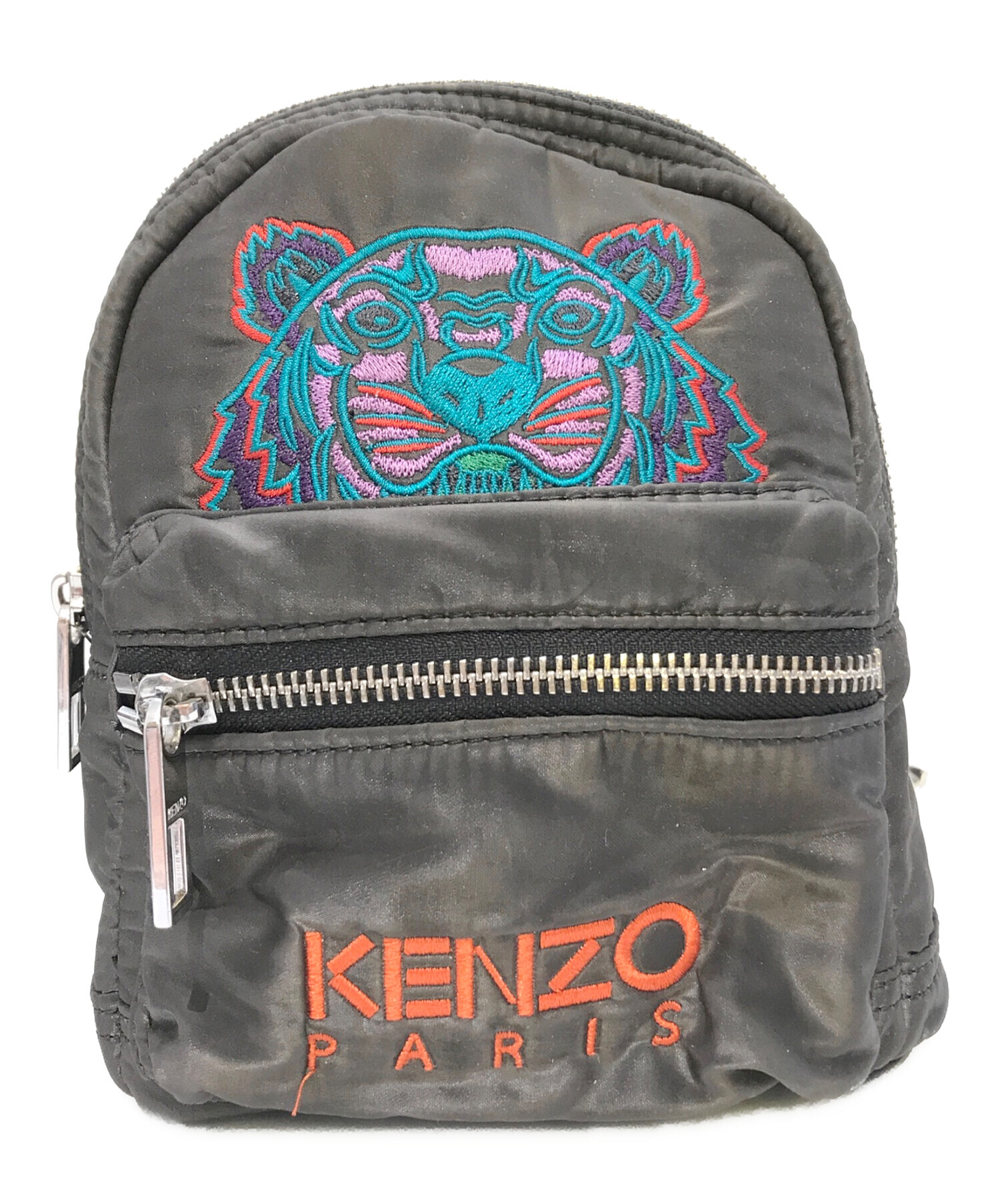 中古・古着通販】KENZO (ケンゾー) タイガーミニリュック ブラック