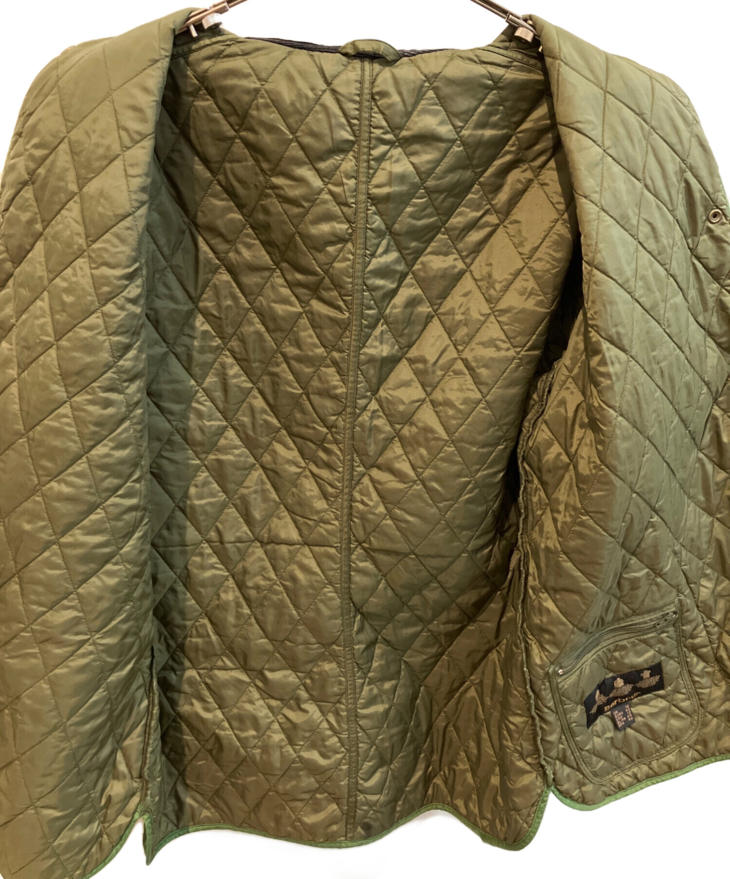 中古・古着通販】Barbour (バブアー) ジャケット グリーン サイズ:UK16