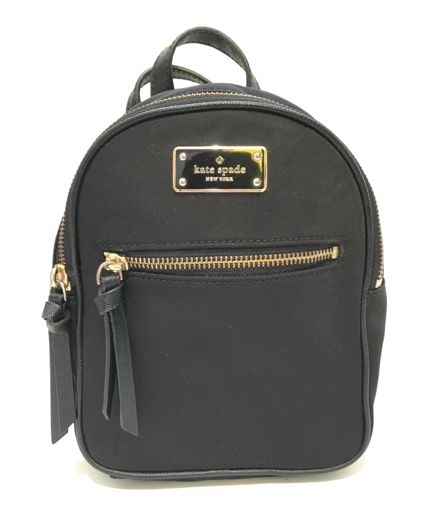 中古・古着通販】Kate Spade (ケイトスペード) レザー切替ミニリュック