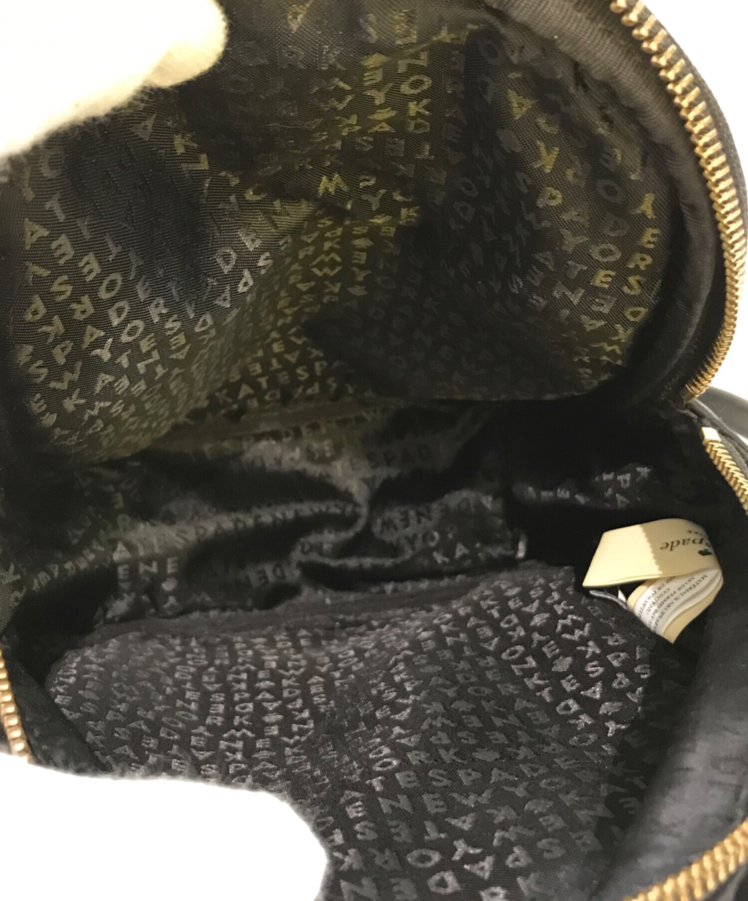 中古・古着通販】Kate Spade (ケイトスペード) レザー切替ミニリュック
