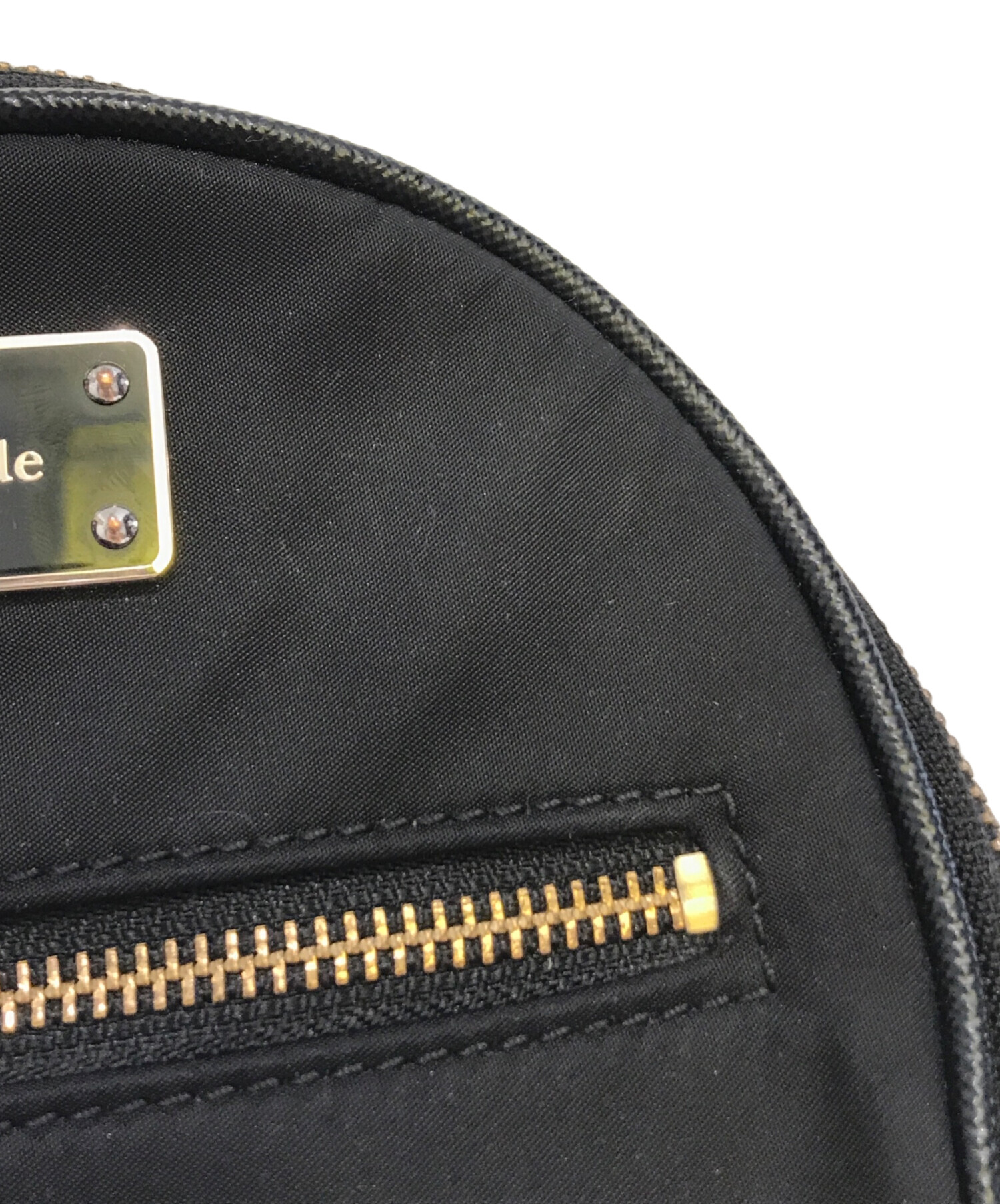 中古・古着通販】Kate Spade (ケイトスペード) レザー切替ミニリュック
