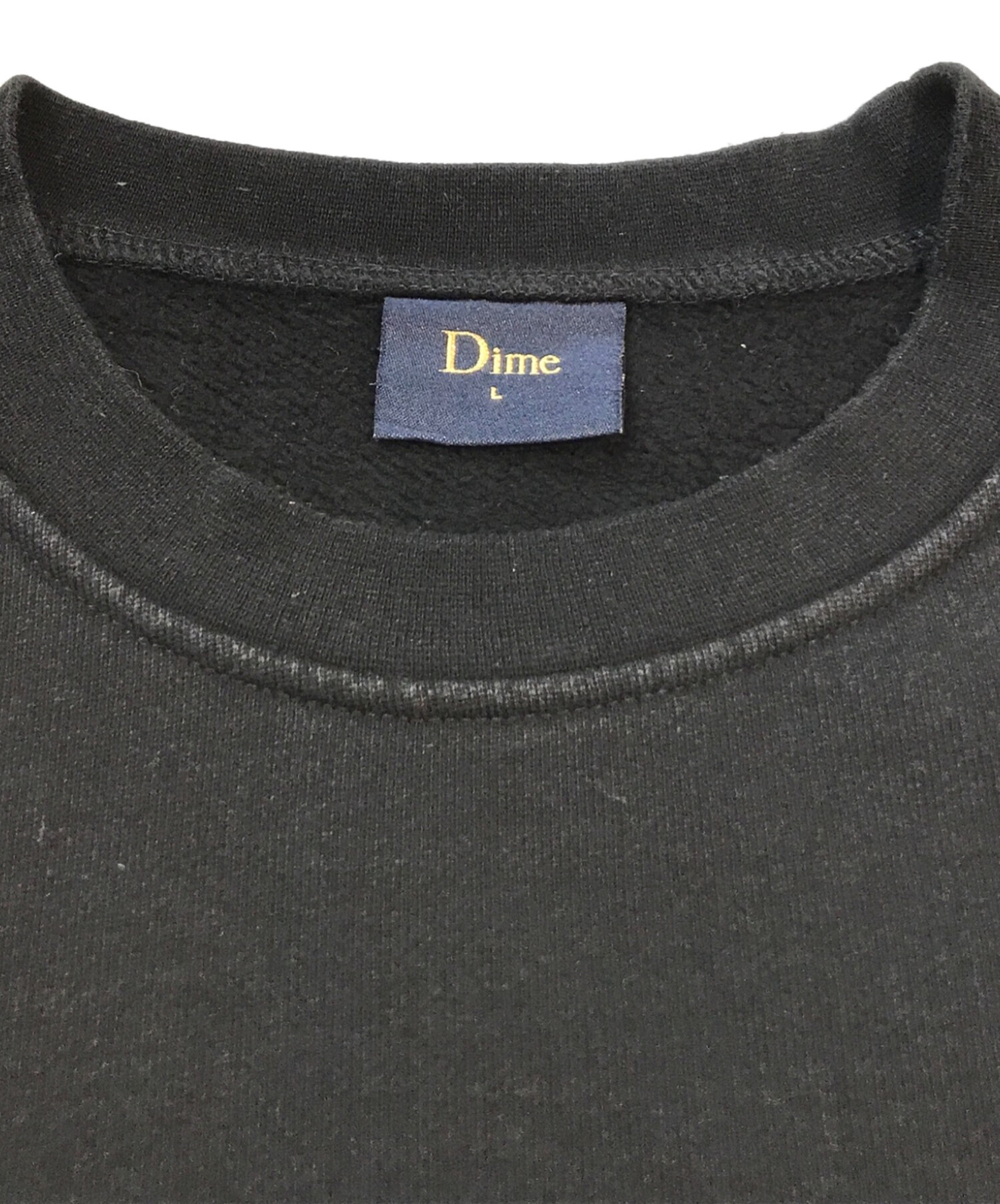 中古・古着通販】Dime (ダイム) スウェット ブラック サイズ:L