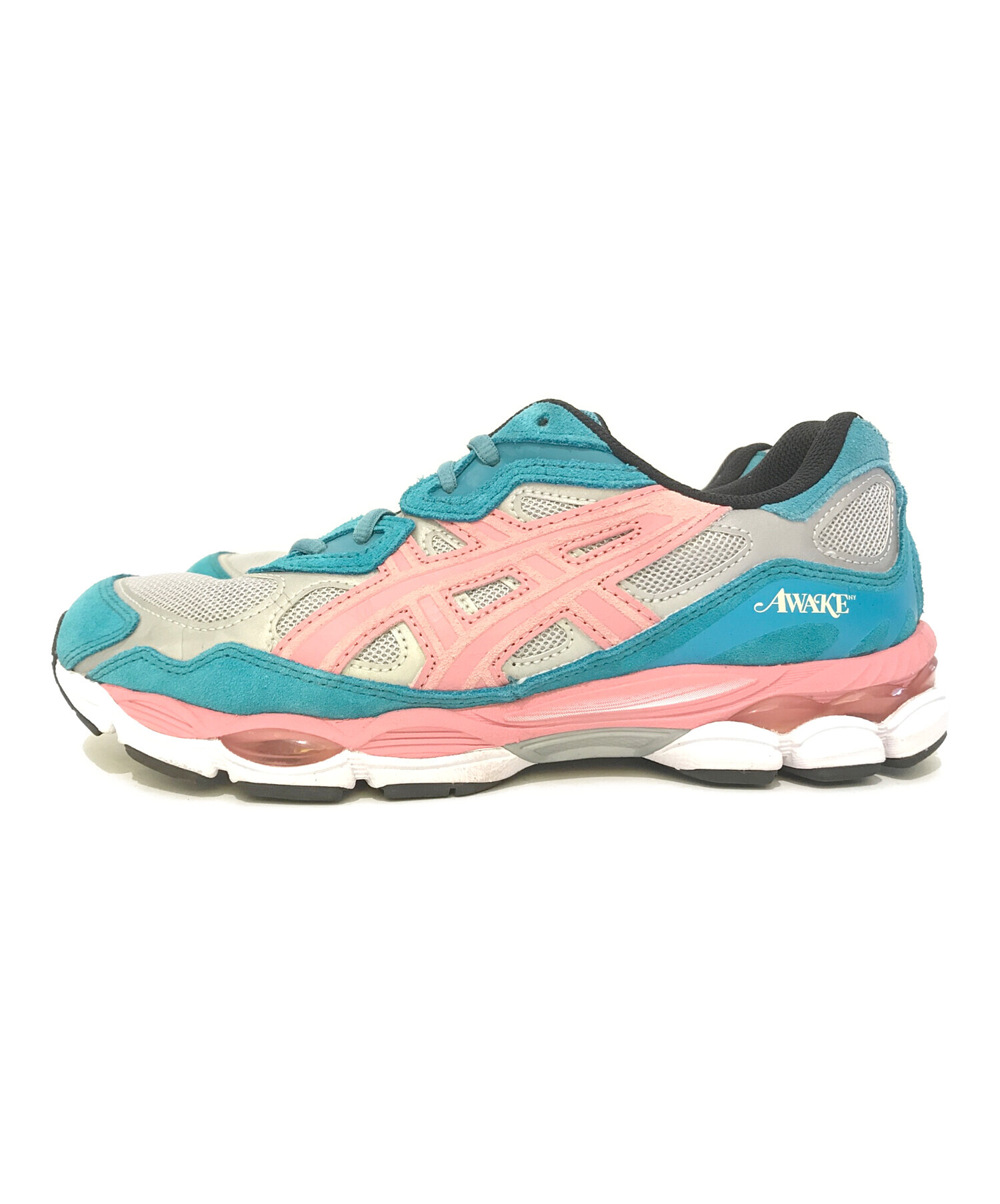ASICS GEL-NYC AWAKE スニーカー 青/ピンク ASICS GEL-NYC AWAKE スニーカー 青/ピンク | ヤマダウェブコム