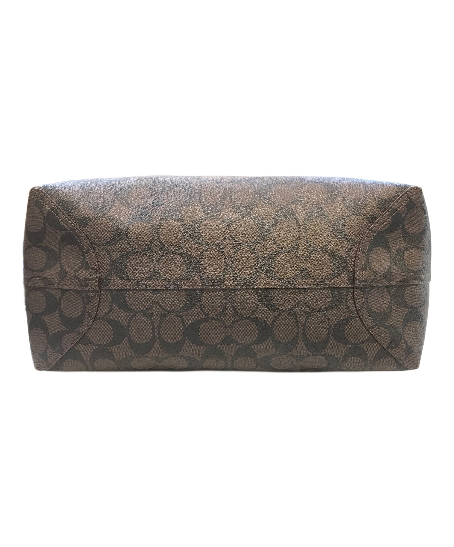 COACH ブラウン トートバック　リバーシブル 中古・古着通販】COACH (コーチ) リバーシブルトートバッグ ブラウン