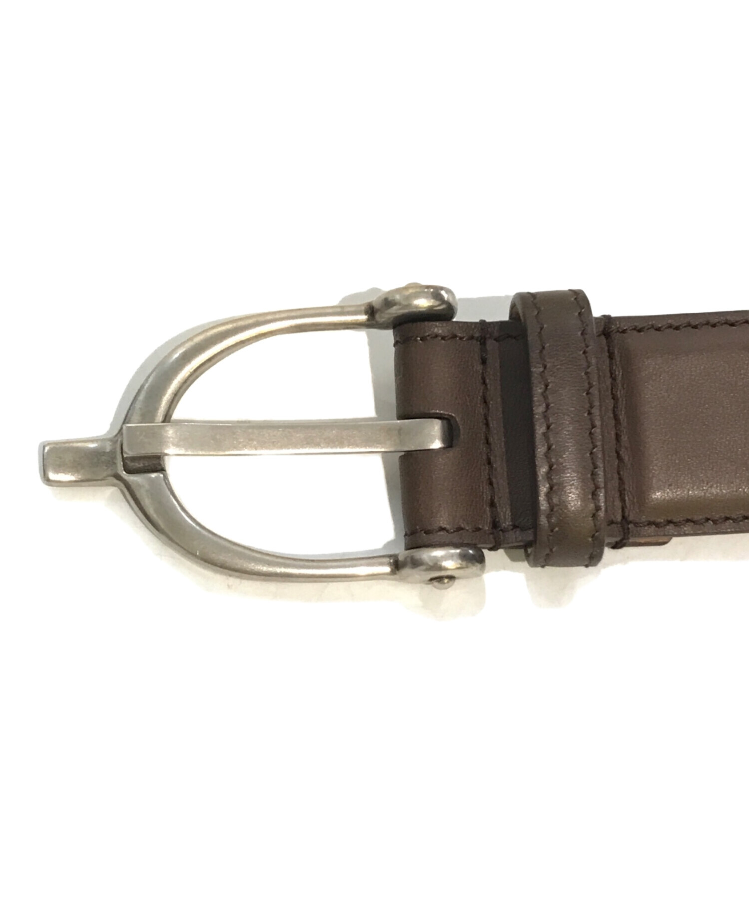 中古・古着通販】GUCCI (グッチ) ベルト 309264・1766 ブラウン