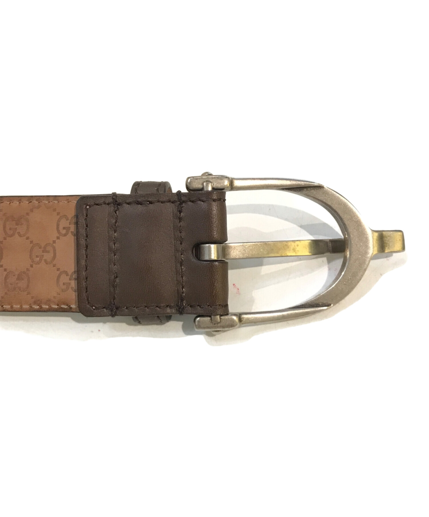 アンティーク　GUCCI ベルト グッチ GUCCI ベルト エンボスGG メンズ シグネチャー 全3サイズ