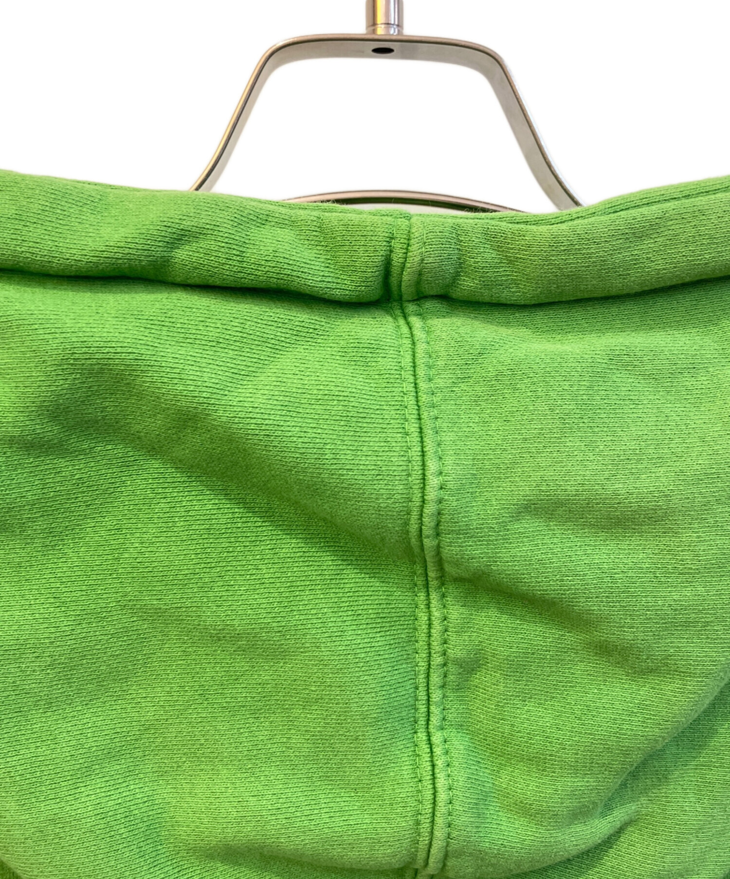 中古・古着通販】stussy (ステューシー) Slant Fleece Hood グリーン