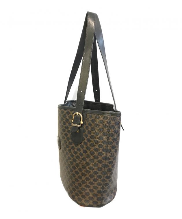 CELINE セリーヌ/マカダム柄/トートバッグ/M07/Bランク/04【中古】 中古・古着通販】CELINE (セリーヌ) マカダム柄トートバッグ ベージュ