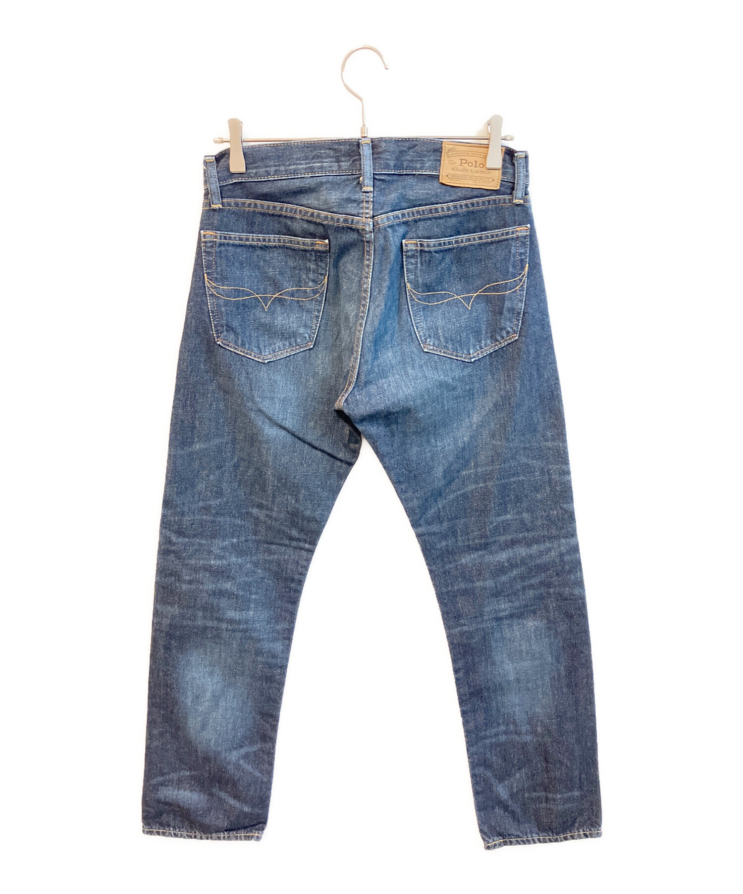 Polo Ralph Lauren コーティングデニムパンツ 中古・古着通販】POLO RALPH LAUREN (ポロ・ラルフローレン) デニム