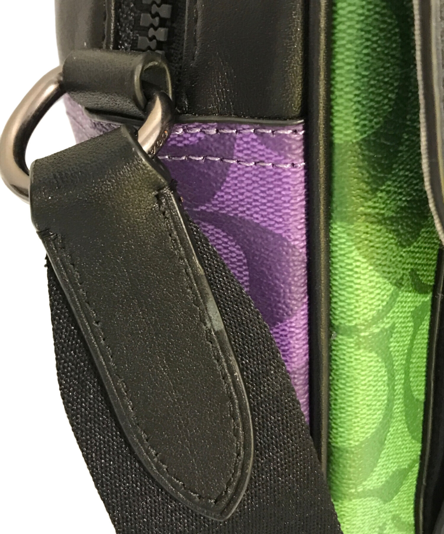 中古・古着通販】COACH (コーチ) シグネチャートラッククロスボディ