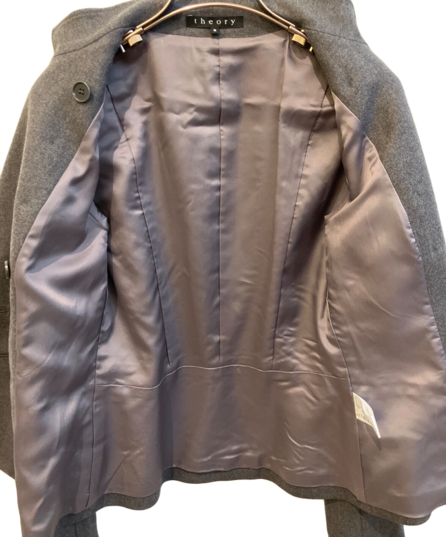 中古・古着通販】theory (セオリー) ナポレオンジャケット グレー