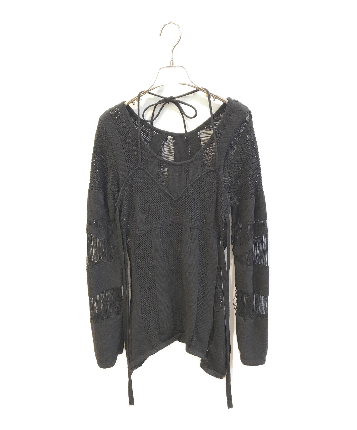 中古・古着通販】MAISON SPECIAL (メゾンスペシャル) Random Mesh Knit