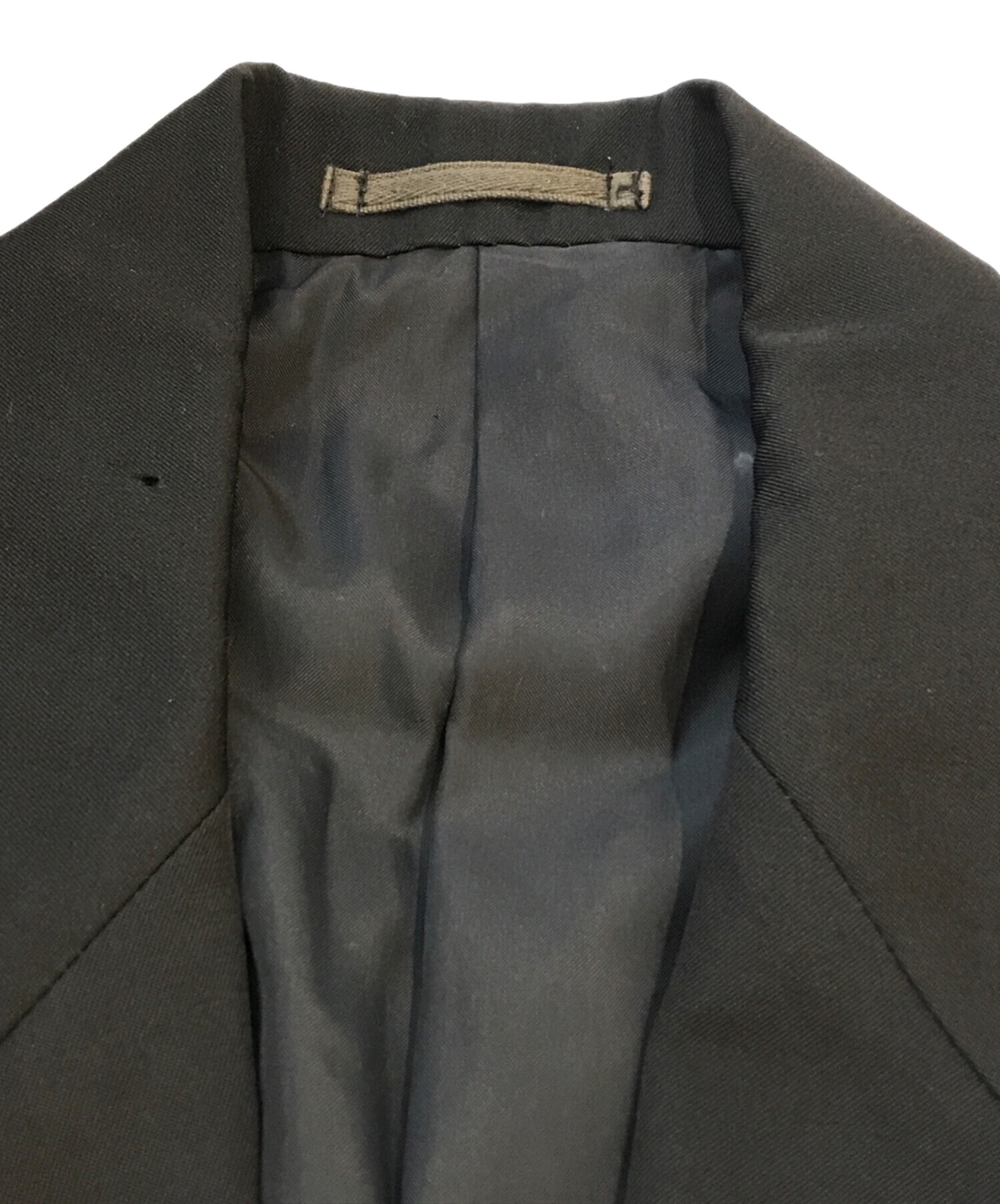 げ*ー様 90s comme des garcons エナメル切替 テーラードジ COMME des GARCONS HOMME | MARK