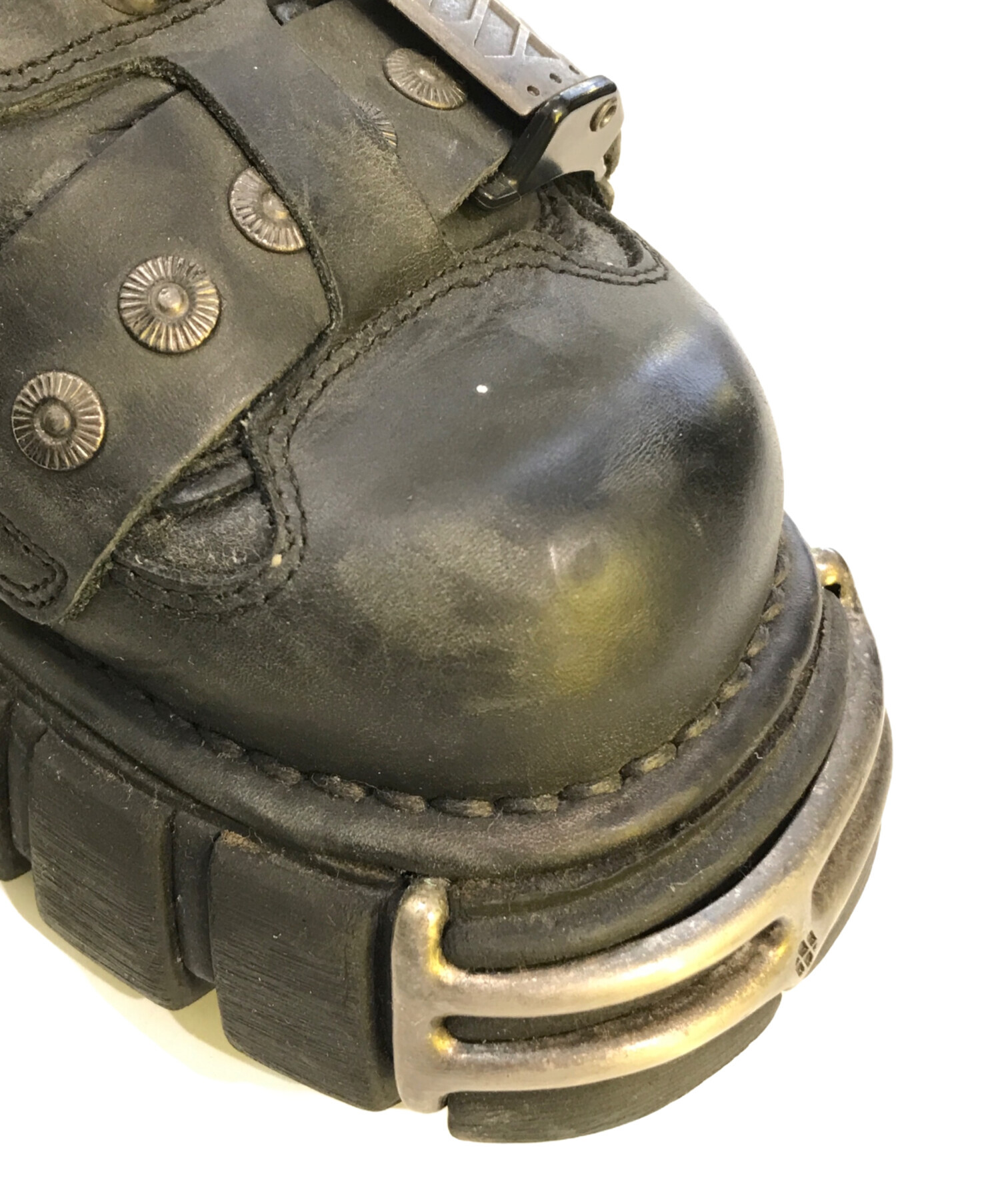 中古・古着通販】new rock (ニューロック) 厚底ブーツ M-135-C1