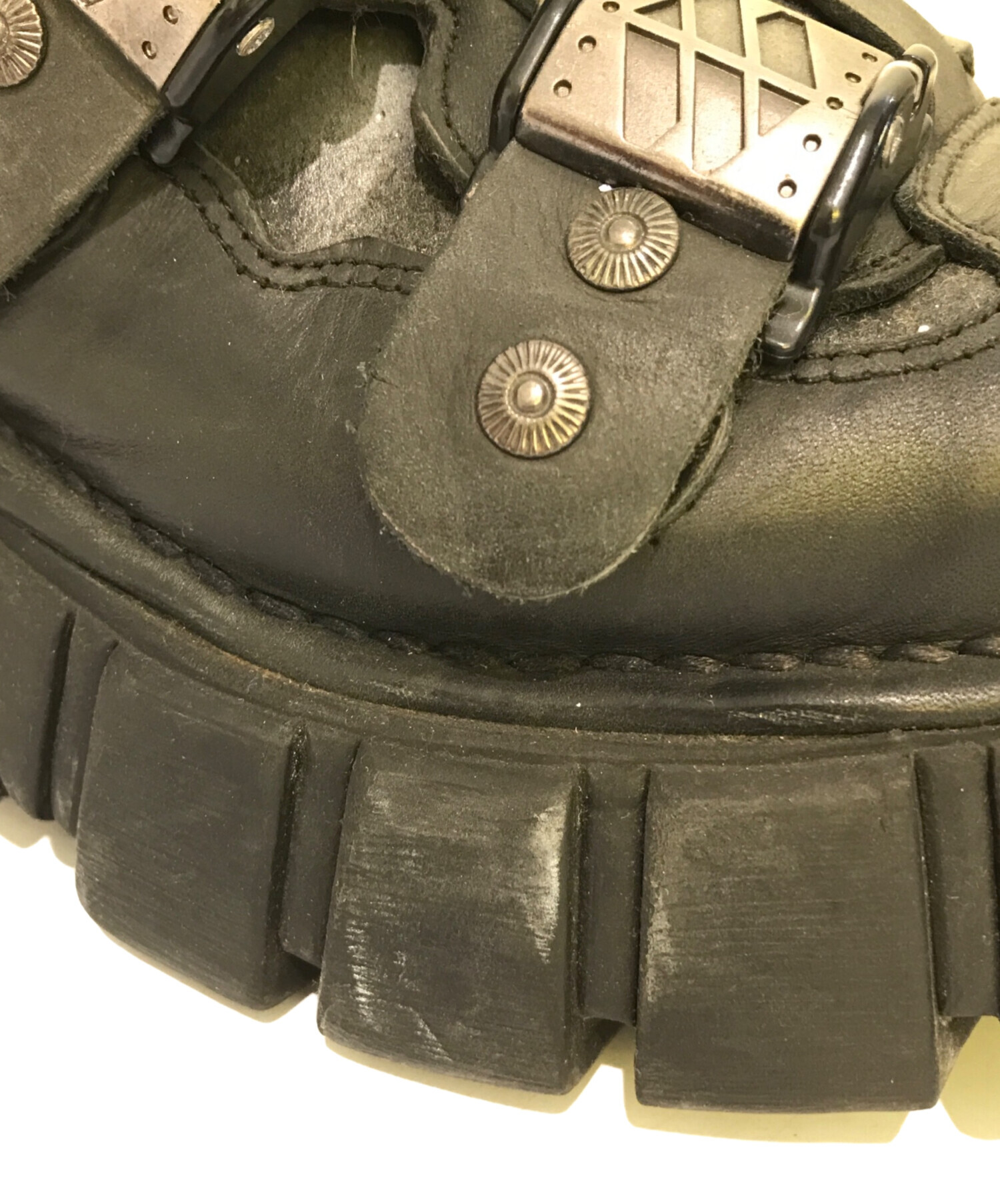 中古・古着通販】NEW ROCK (ニューロック) 厚底ブーツ M-135-C1