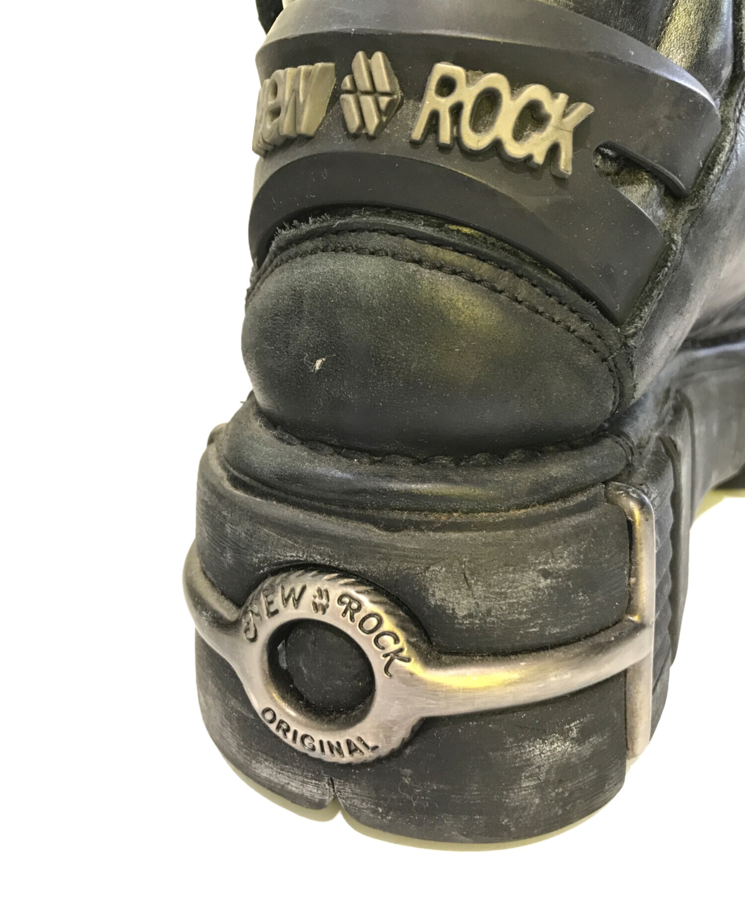 中古・古着通販】new rock (ニューロック) 厚底ブーツ M-135-C1