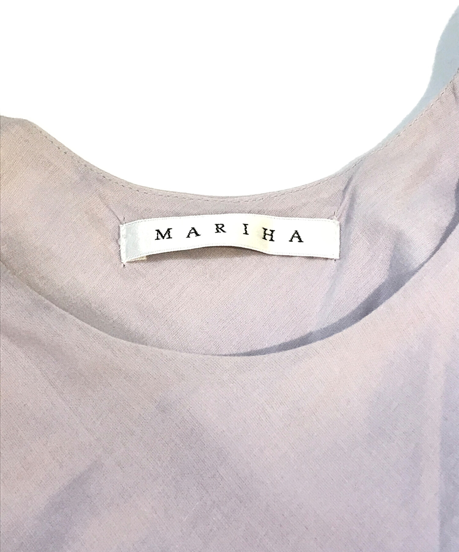中古・古着通販】MARIHA (マリハ) ノースリーブワンピース パープル 