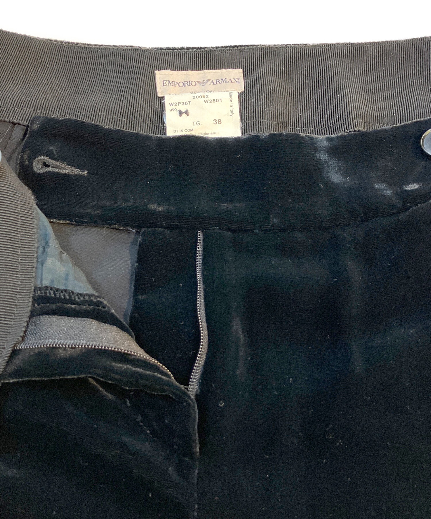 中古・古着通販】EMPORIO ARMANI (エンポリオ アルマーニ) ベロア