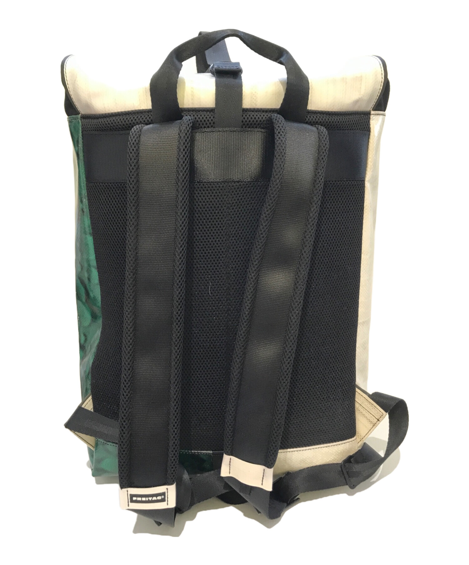 FREITAG ボナンザ　廃盤　バックパック　リュック　フライターグ 中古・古着通販】FREITAG (フライターグ) リュック ホワイト×グリーン