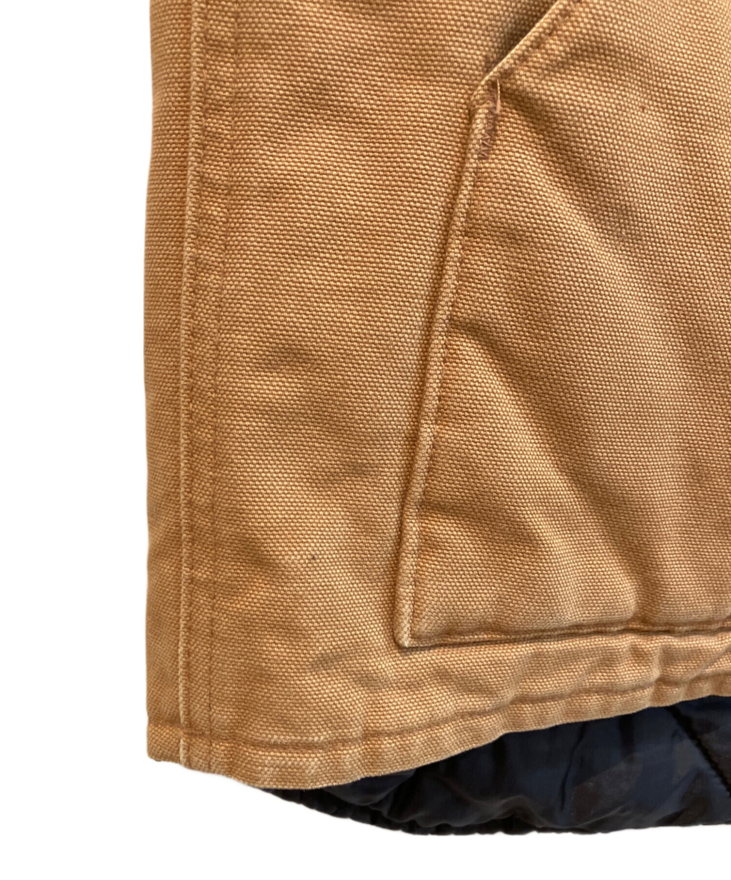 中古・古着通販】CarHartt (カーハート) ダックベスト ベージュ サイズ