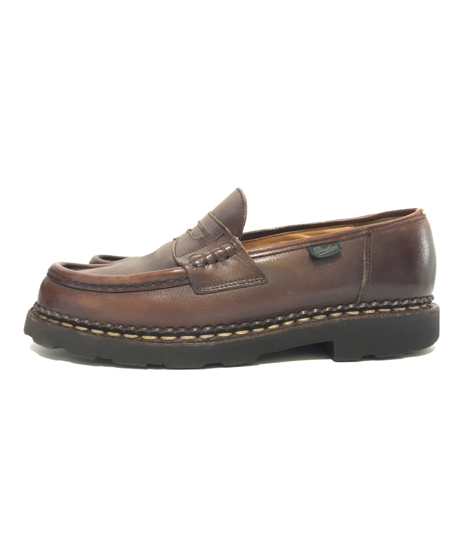 中古・古着通販】PARABOOT (パラブーツ) ローファー ブラウン サイズ:7