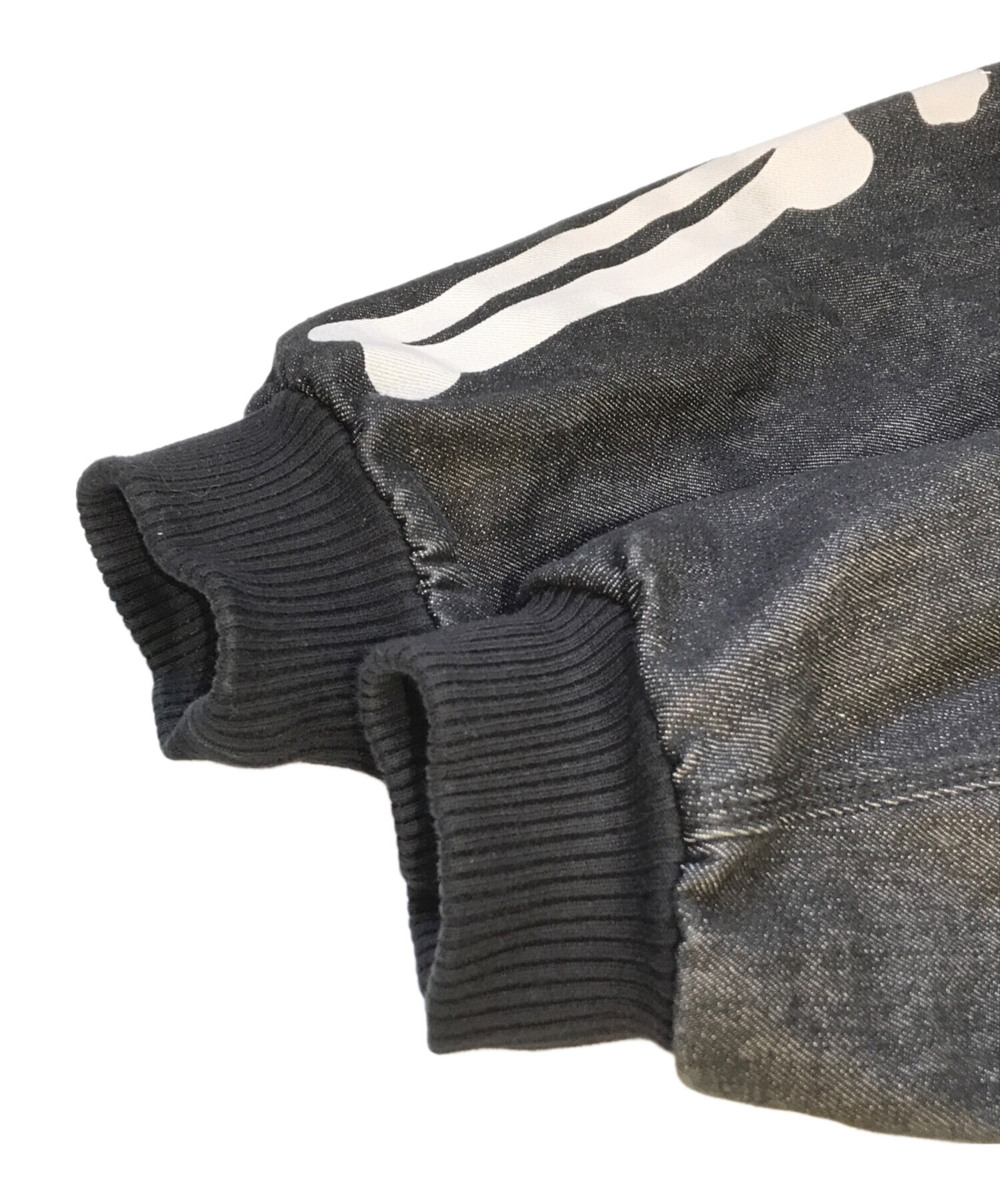 中古・古着通販】9090 (9090) Bone Rigid Denim Zip Hoodie NN2082