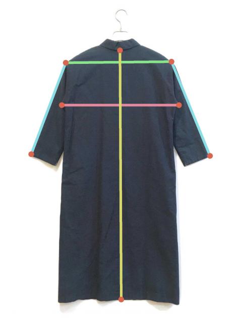 パラスパレスインディゴＡラインシャツ未使用タグ付き 中古・古着通販】PAL'LAS PALACE (パラスパレス) インディゴワンピース