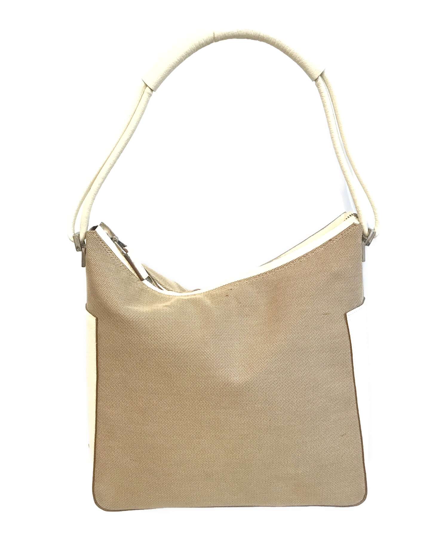 中古・古着通販】GUCCI (グッチ) ワンショルダーバッグ アイボリー 