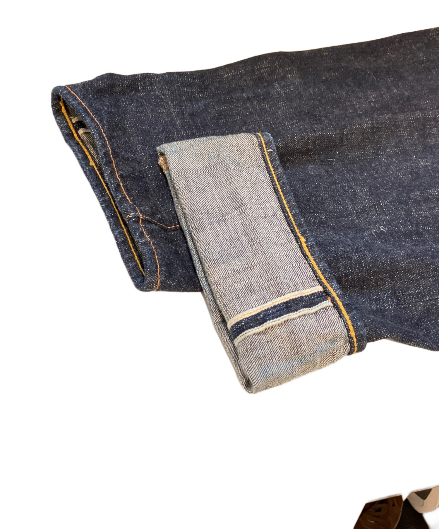中古・古着通販】EVISU (エヴィス) カスタムペイントデニムパンツ