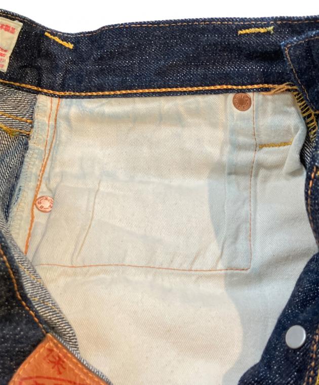 中古・古着通販】EVISU (エヴィス) カスタムペイントデニムパンツ 
