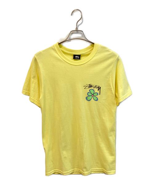 中古・古着通販】stussy (ステューシー) プリントTシャツ イエロー