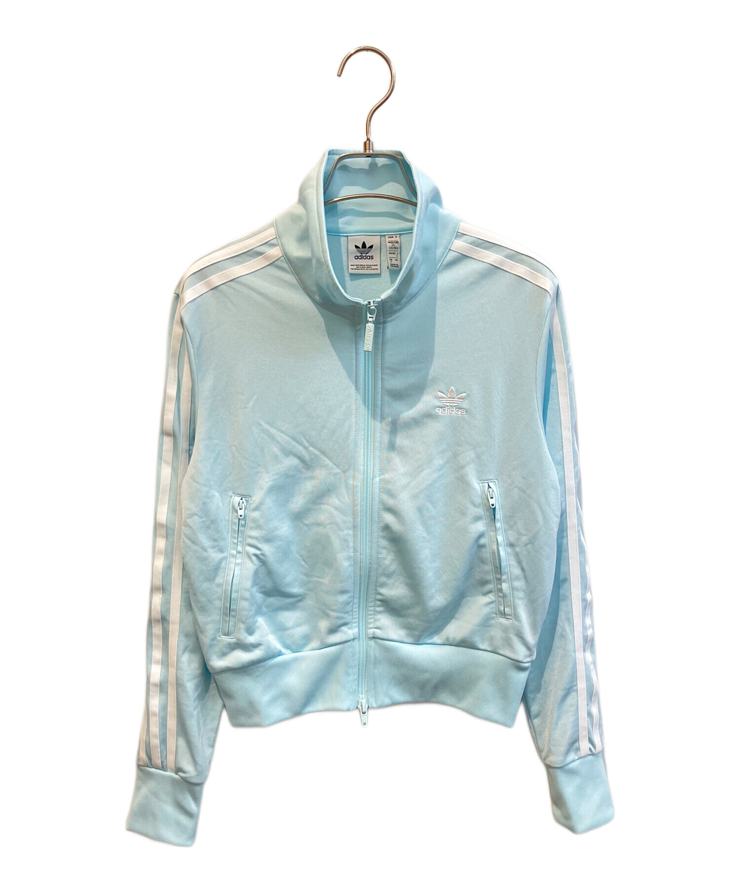 中古・古着通販】adidas (アディダス) トラックジャケット スカイ 中古・古着通販】adidas (アディダス) トラックジャケット スカイ