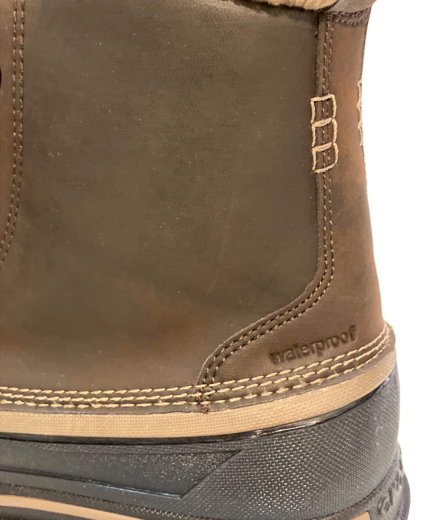 中古・古着通販】crocs (クロックス) ブーツ ブラウン サイズ:26 未