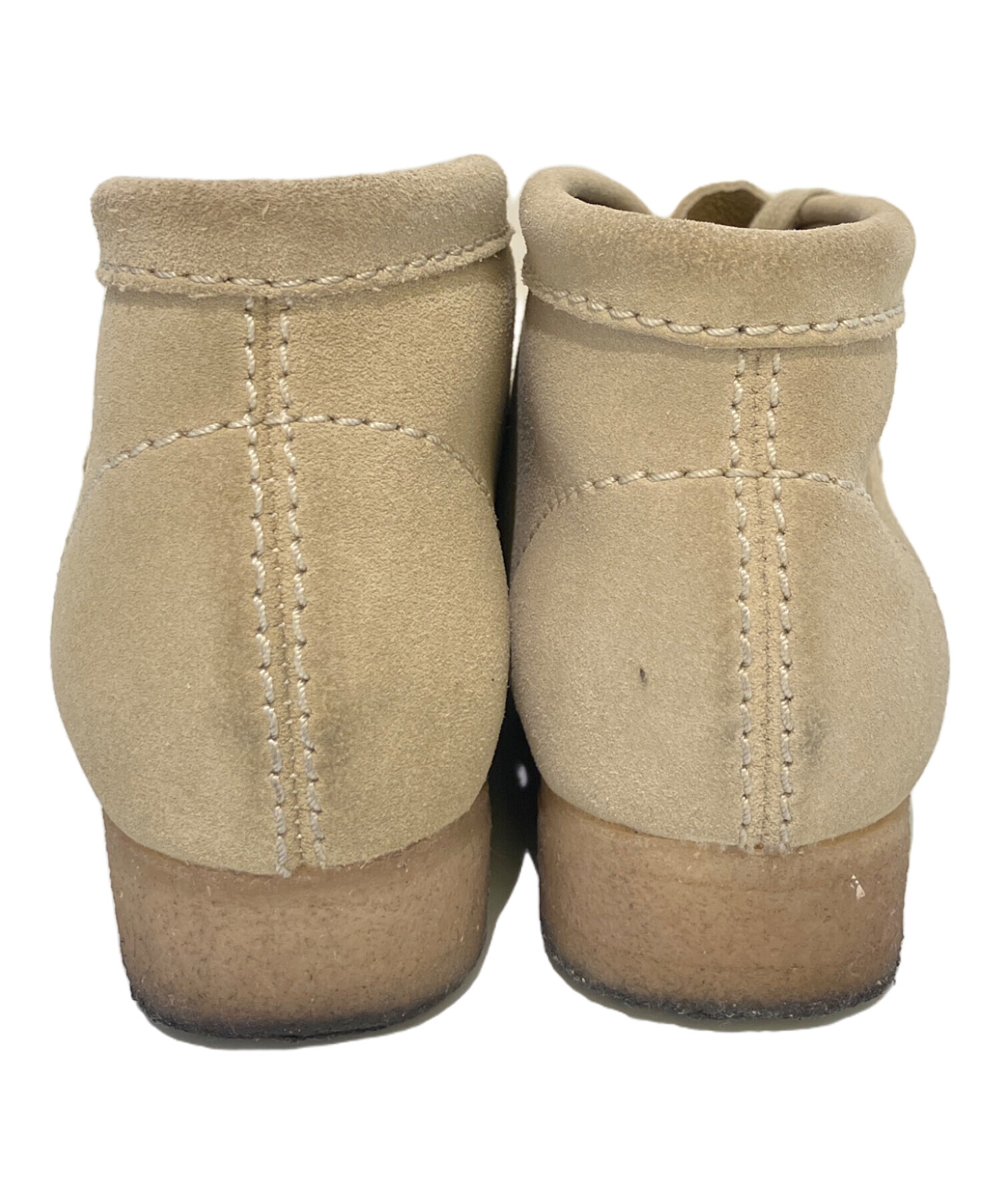 クラークス　ワラビー　ベージュ　US10 28cm 未使用品 中古・古着通販】CLARKS (クラークス) ワラビーブーツ ベージュ サイズ