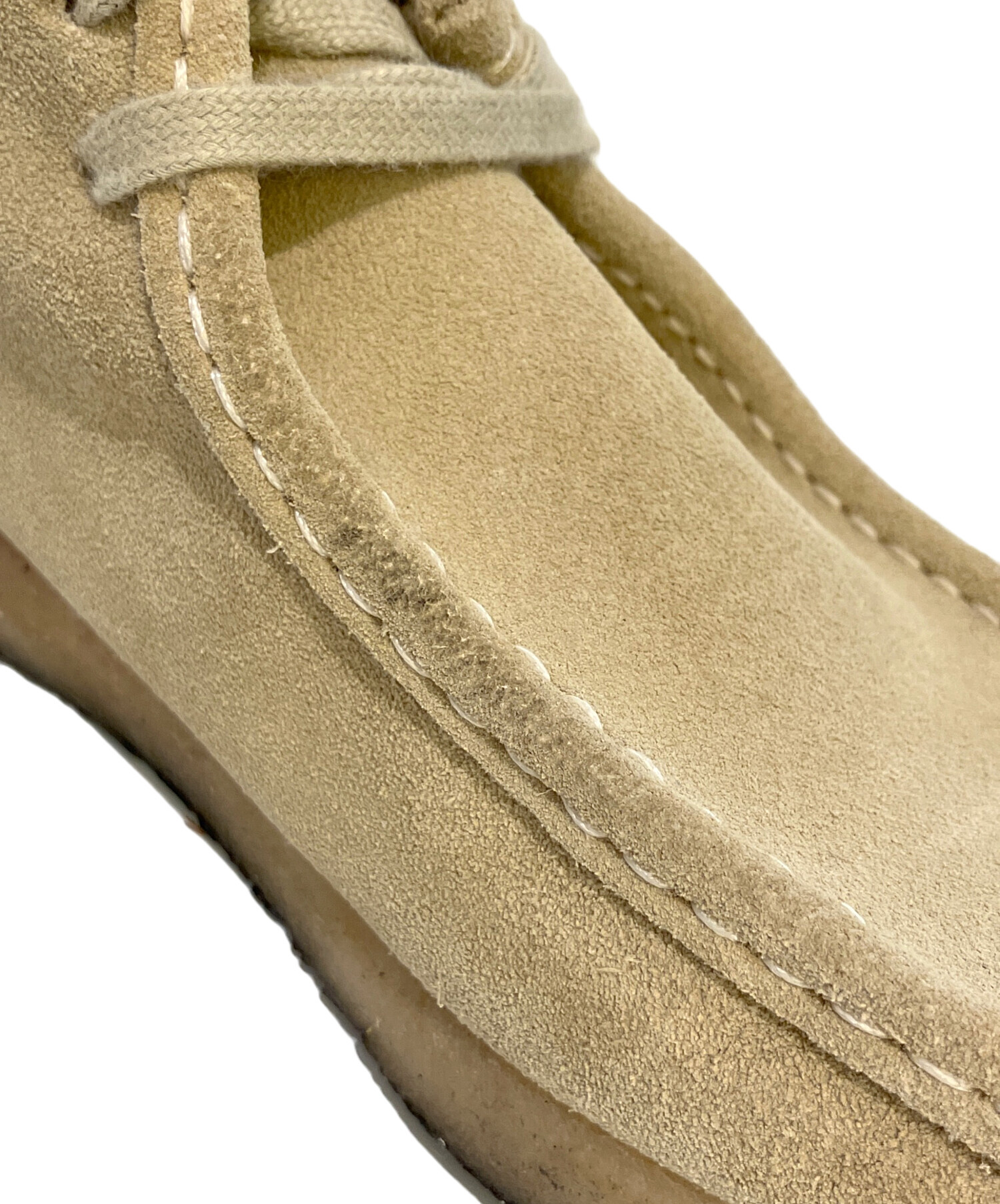 クラークス　ワラビー　ベージュ　US10 28cm 未使用品 中古・古着通販】CLARKS (クラークス) ワラビーブーツ ベージュ サイズ