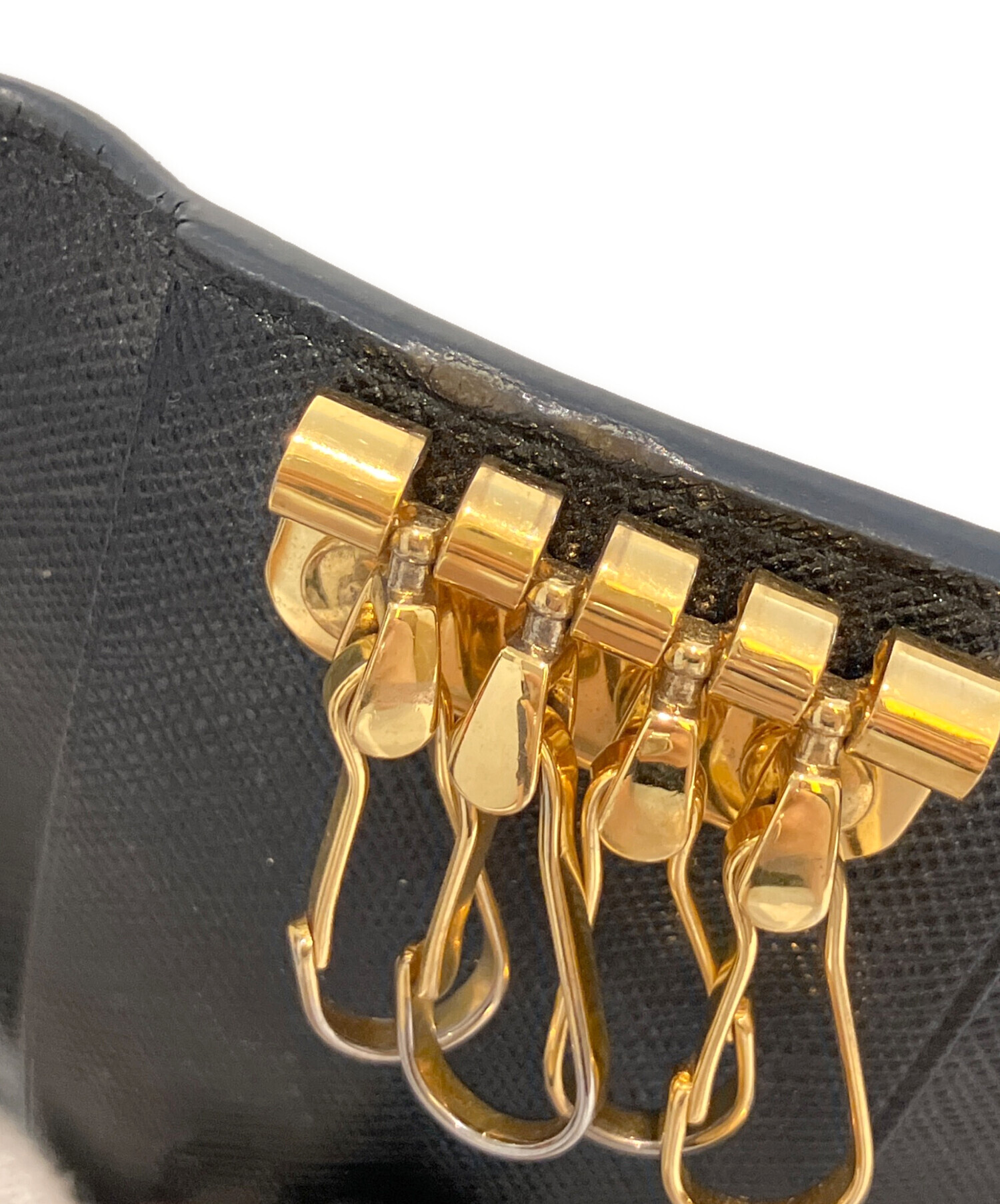 中古・古着通販】PRADA (プラダ) キーケース 230B ブラック｜ブランド