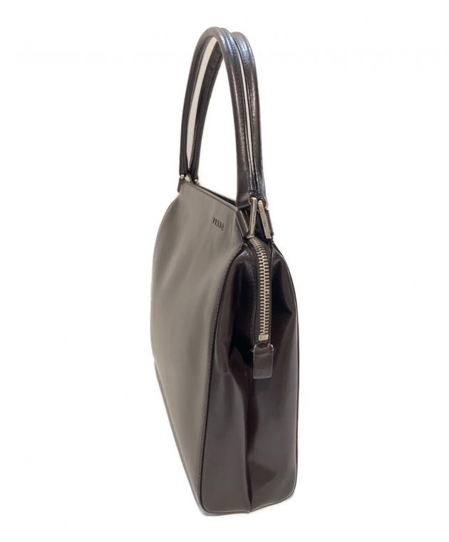 中古・古着通販】PRADA (プラダ) セミショルダーバッグ ブラウン
