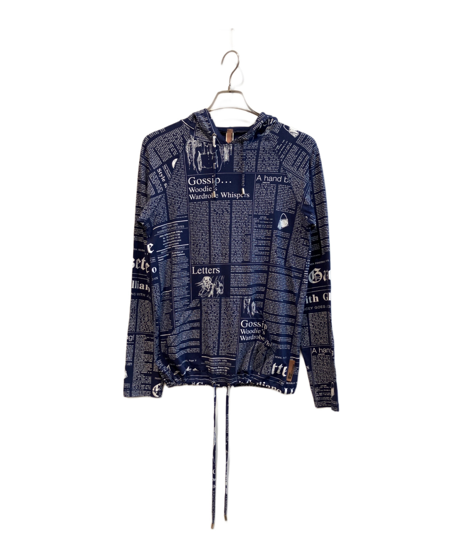 中古・古着通販】JOHN GALLIANO (ジョンガリアーノ) ニュースペーパー
