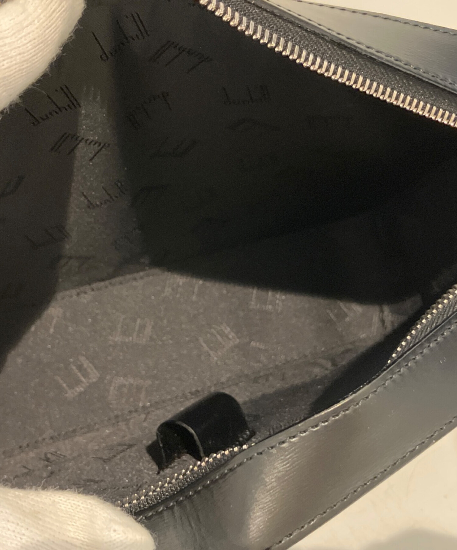 中古・古着通販】dunhill (ダンヒル) セカンドバッグ ブラック