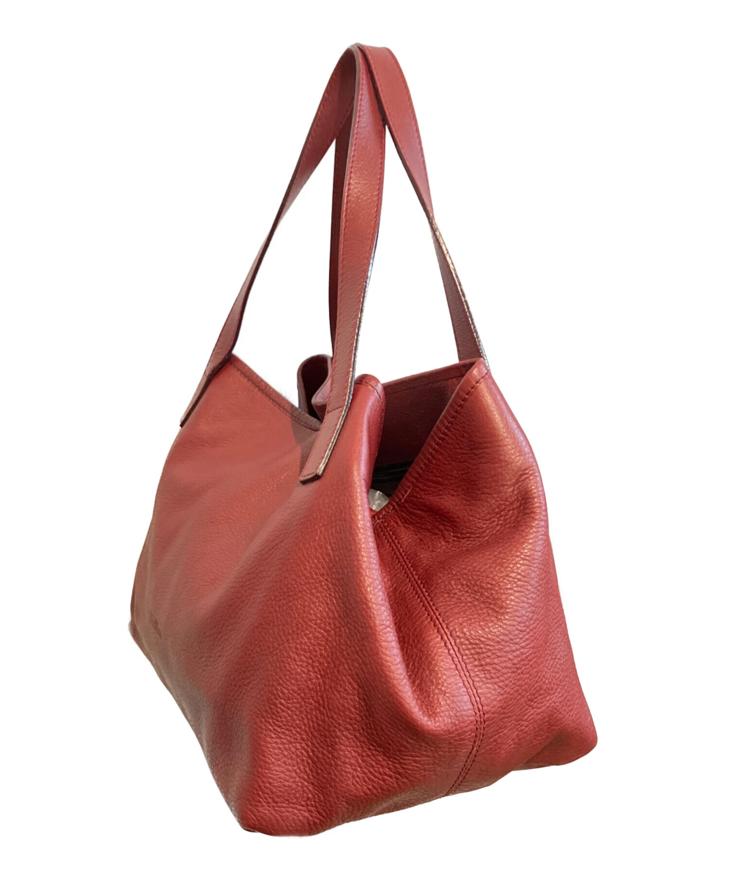 中古・古着通販】MaxMara (マックスマーラ) ハンドバッグ ボルドー 