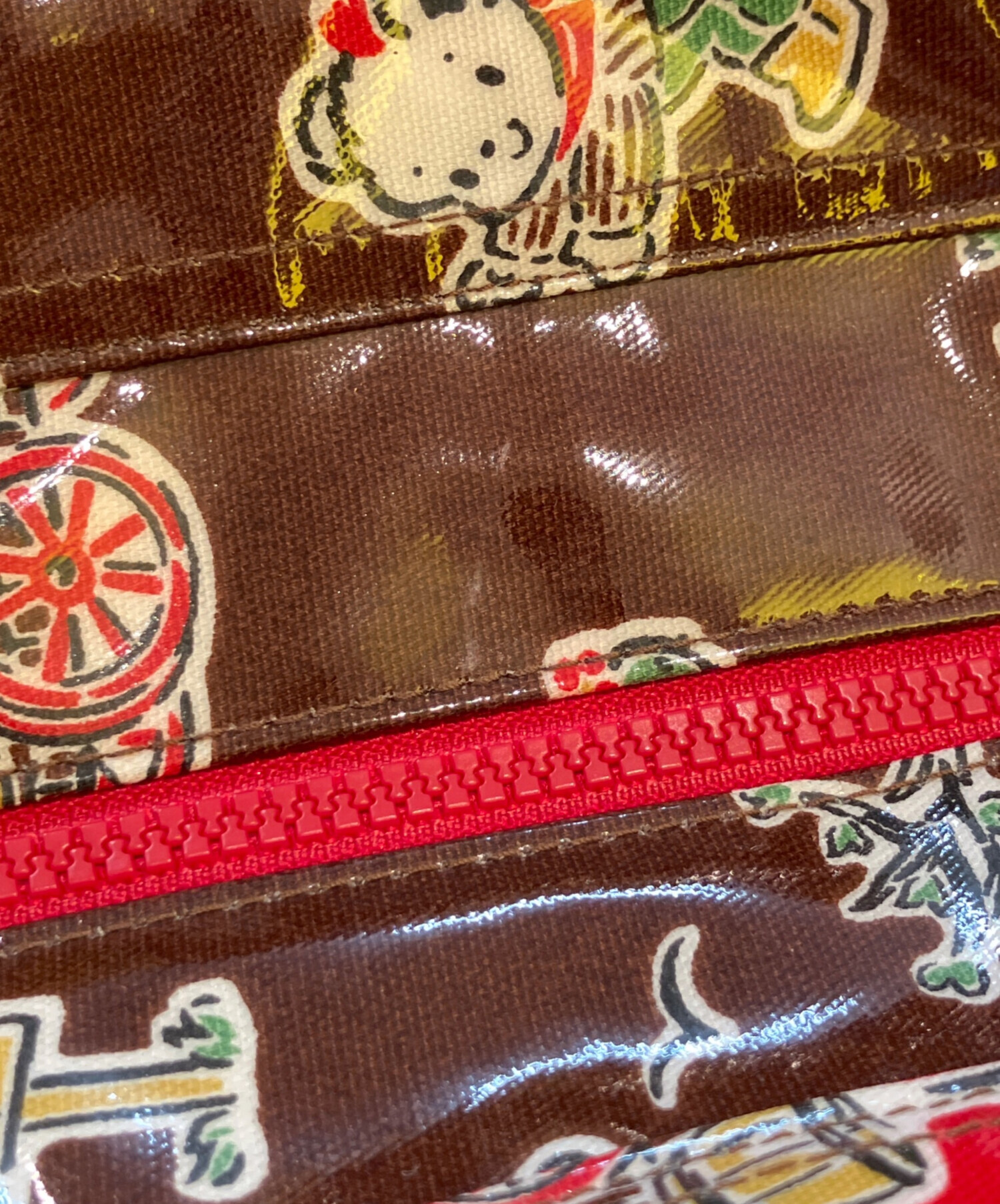 中古・古着通販】familiar (ファミリア) ビニールトートバッグ