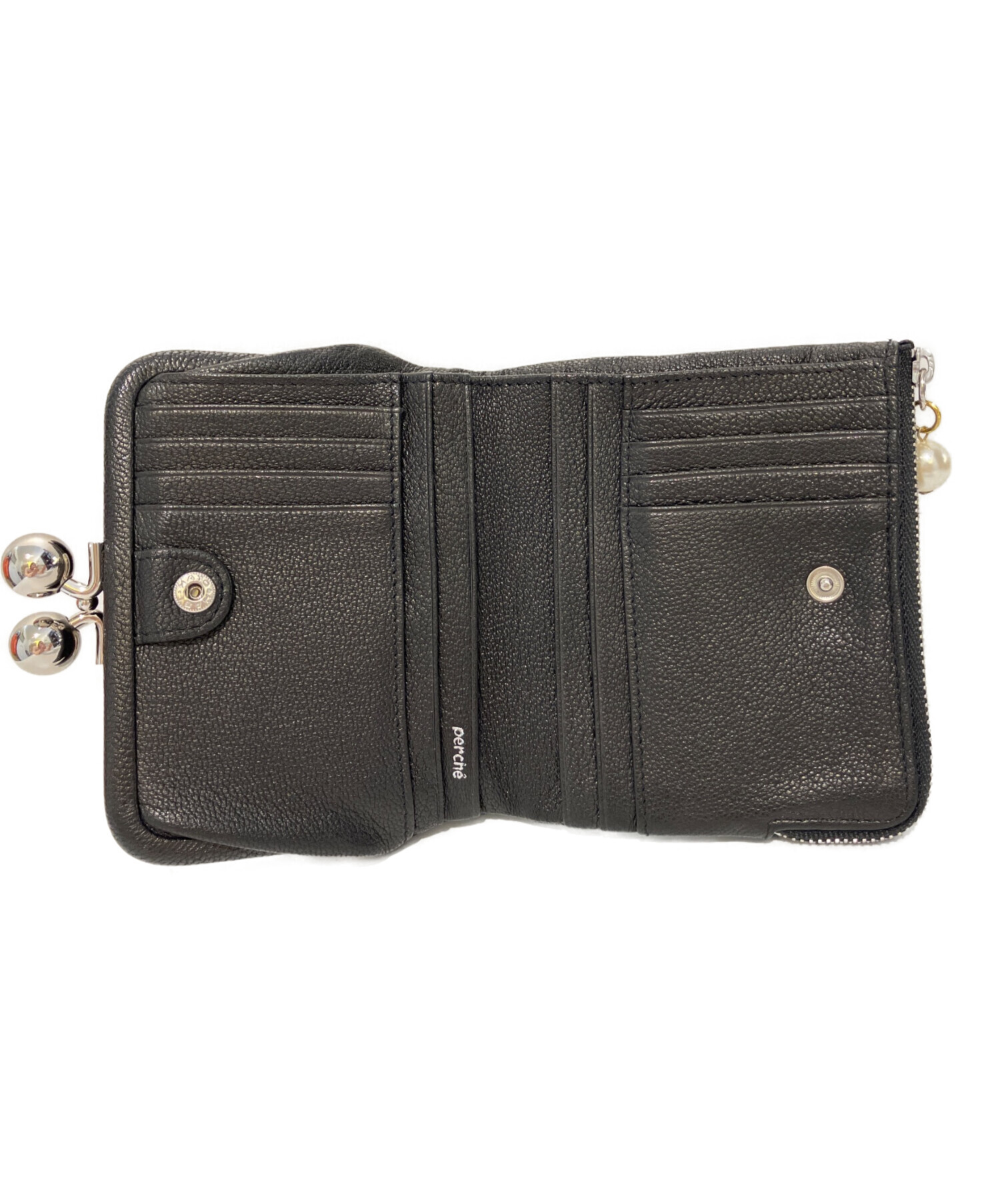 中古・古着通販】Perche (ペルケ) スタッズ二つ折りウォレット