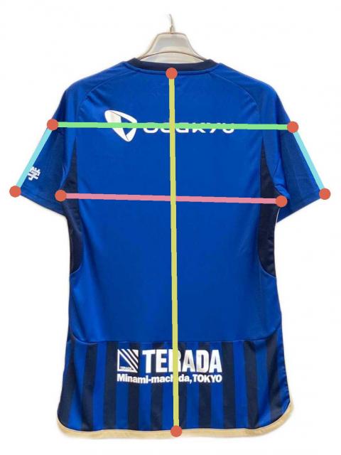 中古・古着通販】adidas (アディダス) ゲームシャツ H63117 ＋ 町田