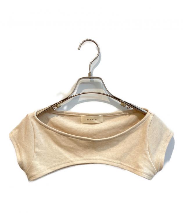 レディース andmary Avery button tops beige アンドマリー