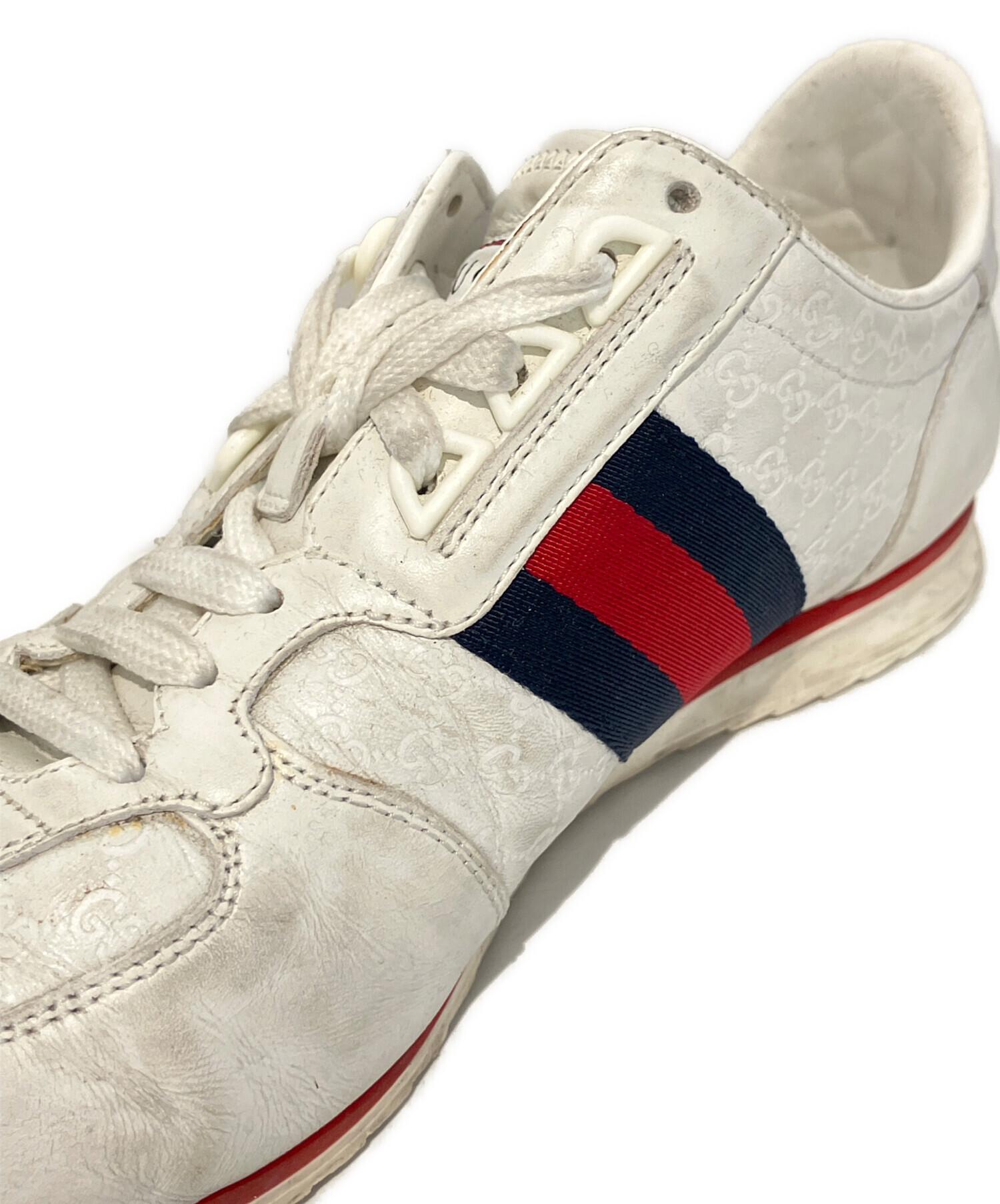 中古・古着通販】GUCCI (グッチ) スニーカー 233334 マイクロ