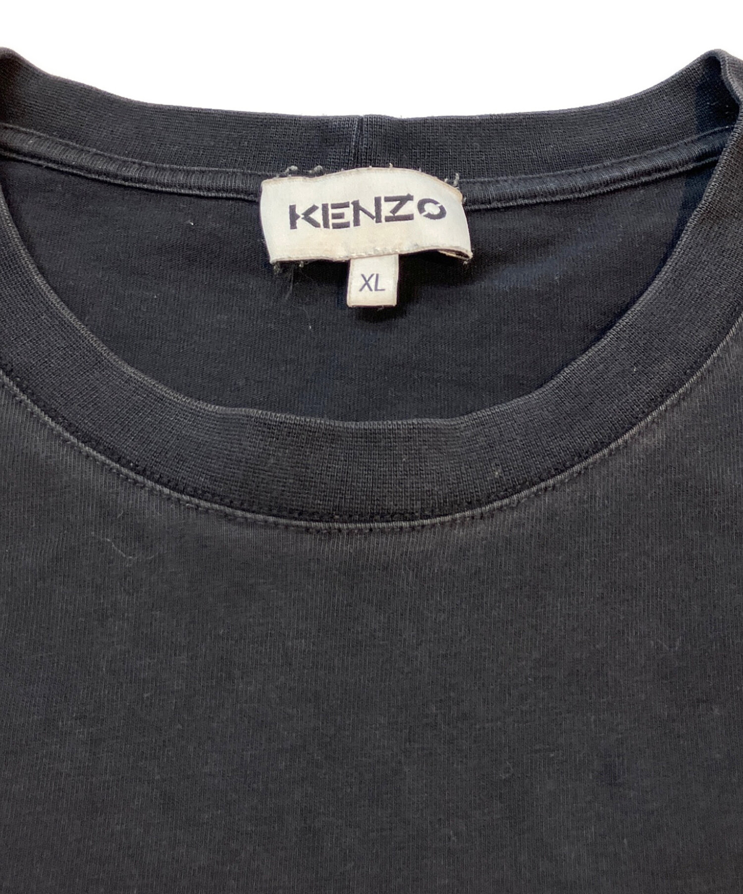 中古・古着通販】KENZO (ケンゾー) タイガーロゴTシャツ ブラック 