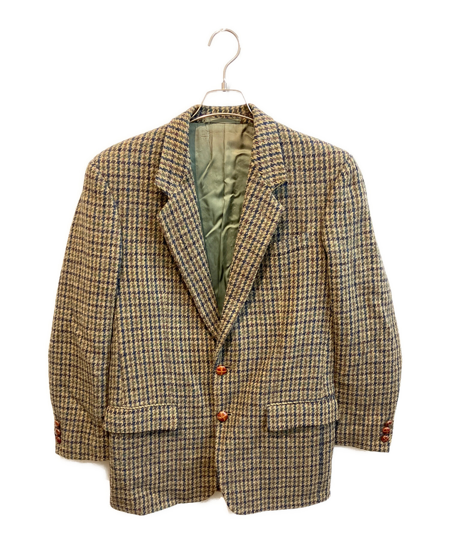 ハリスツイード　ヴィンテージ　harris tweed 中古・古着通販】Harris Tweed (ハリスツイード) ツイードテーラード