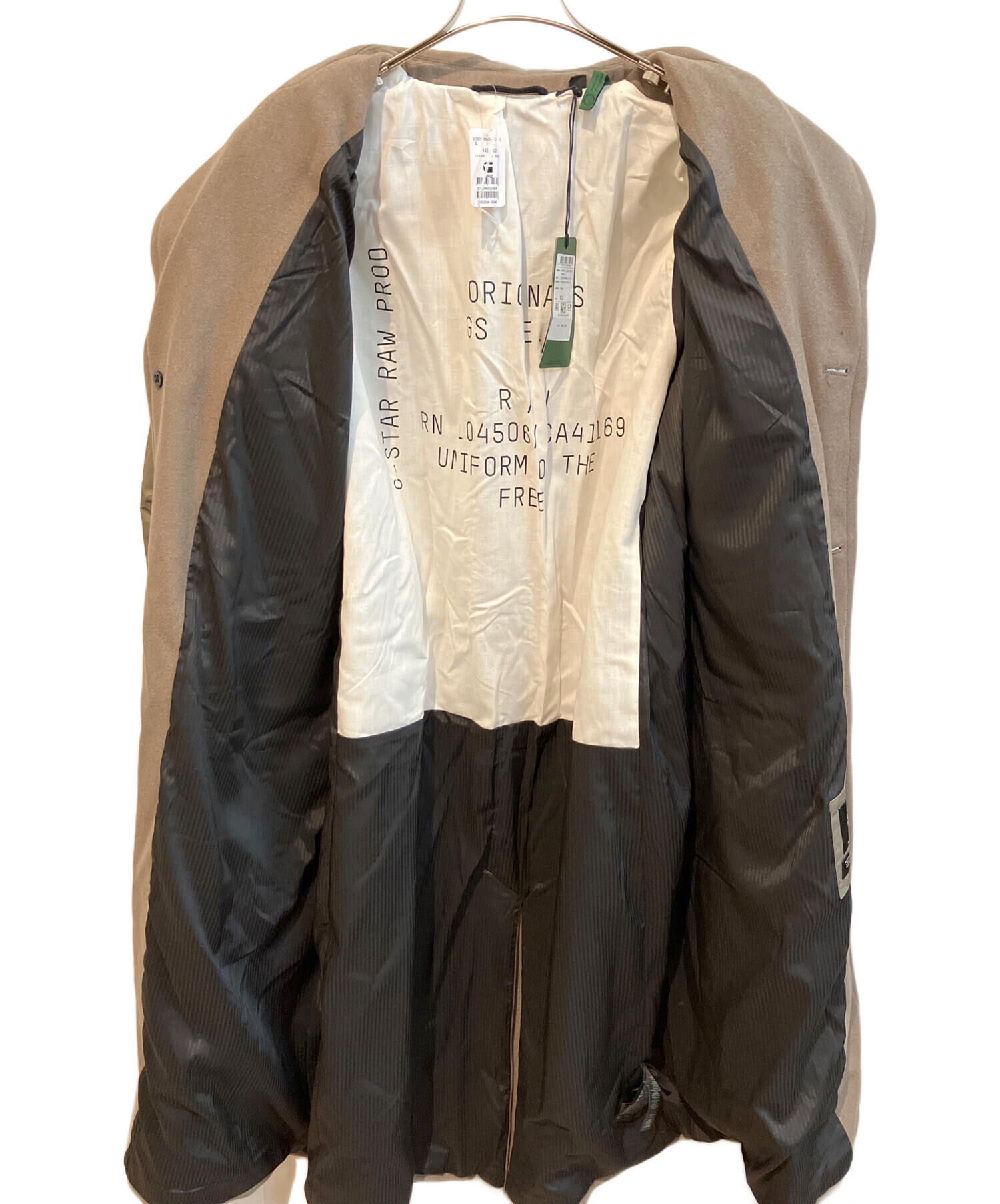 中古・古着通販】G-STAR RAW (ジースターロゥ) ロングコート/Wool Long 