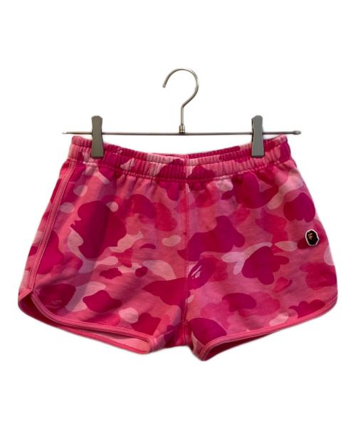 あ　abathingapeピンク ショートパンツ 福袋レア 中古・古着通販】A BATHING APE (アベイシングエイプ) ショートパンツ