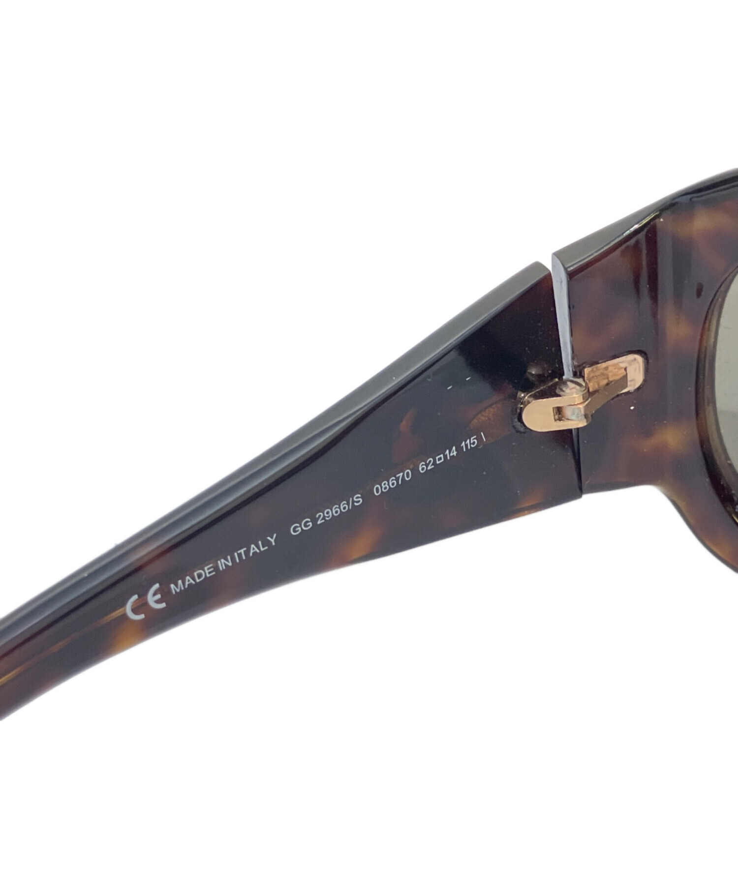 中古・古着通販】GUCCI (グッチ) サングラス GG2966 ブラウン